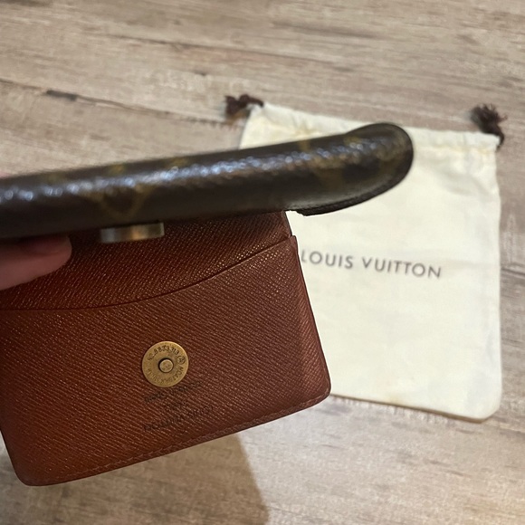Vintage Louis Vuitton Monogram Card Case Micro Crossbody/Keychain - Picture 2 of 6